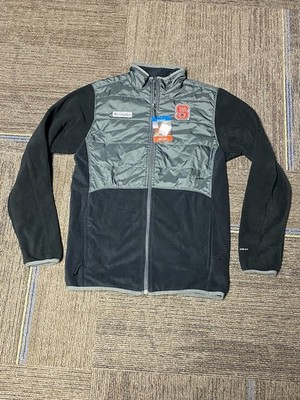 Columbia Omni Heat Basin Butte Fleece Full Zip Jacket NC STATE Wolfpack Size S