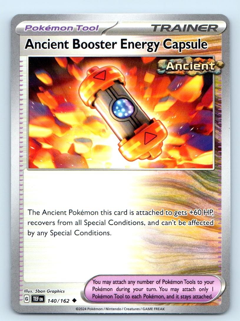 Ancient Booster Energy Capsule 140/162 ~ Uncommon ~ Near Mint