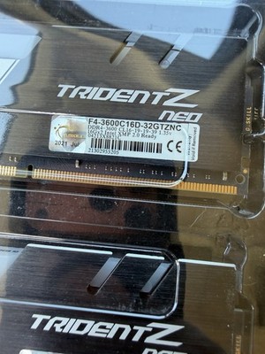 G. Skill Ripjaws 32GB DDR4-3600 Trident Z NEO RGB