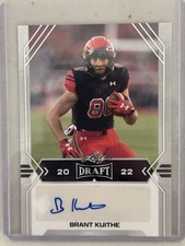 2022 Leaf Draft - Autographs Brant Kuithe #BA-BK1 Utah Utes