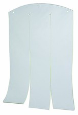 Trixie Vinyl Dog Door Flap, Fits 9.4 x 14.2-in x 14.2 inch, Clear Plastic