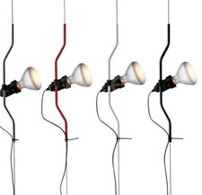 Flos  PARENTESI Dimmer ,Nera ,Rossa, Bianco,Nikel + Lampadina LED Omaggio