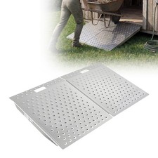 VEVOR Aluminum Threshold Ramp for Doorways, 29.5"x 24.3" Wheelchair Accessible
