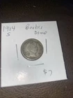 1814 S Barber Dime. $7