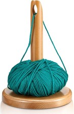   Wood Yarn Holder for Knitting Crochet Classic Wooden Yarn  Thread Holder W...