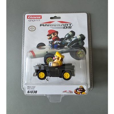 Carrera Go !!! Mario Kart DS Wario Brute 61038 Schwarz Gelb Slotcar Carrera Auto