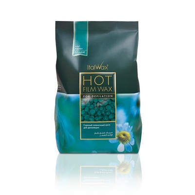 Natural Hard Wax Beads for Hair Removal - 1kg / 2.2lb Azulene Formula