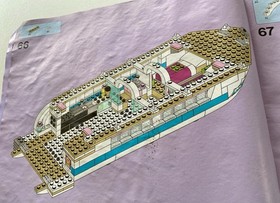 Lego Friends 41015 &ldquo;Dolphin Cruiser&rdquo; With Both Manuals No Box