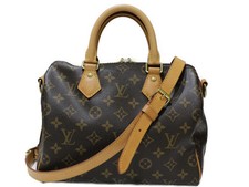 LOUIS VUITTON Speedy Bandouliere Monogram Handbag Shoulder Bag Strap