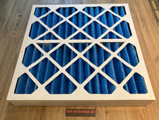 G4 Pleated panel filter,  (590mm x 590mm x 47mm). VAT included