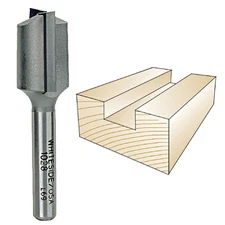 Whiteside Straight Bit, 1/4 in. SH x 5/8 in. CD x 3/4 in. CL