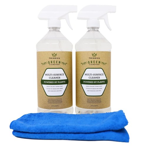 All Purpose Cleaner 2 Pack 32 Oz Bottles - Safe & Effective Kitchen, Bathroom...