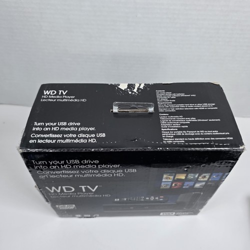 Open Box Western Digital WD00AVN-00BN Single HDMI & USB 1080p HD TV Media T23 - Picture 12 of 13
