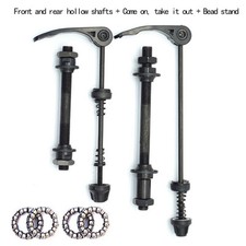 Bike Bicycle Axle Front Rear Quick Release Skewers With 25mm??1/4Hub-Bearings