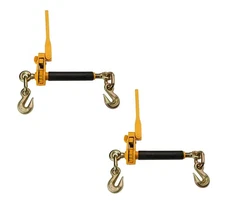 (2 Pack) 3/8-1/2 Peerless QuikBinder Tow Chain Ratchet Binder H5125-0858