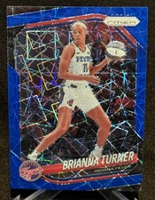 2025 Panini Prizm WNBA Brianna Turner #105 Indiana Fever Blue Velocity Prizm