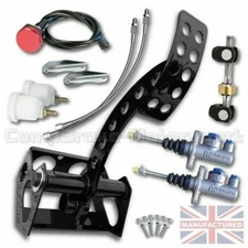 UNIVERSAL BRAKE FLOOR MOUNTED REAR FACING HYDRAULIC PEDAL BOX KIT – SPORTLINE 1
