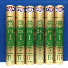 RSL TOURNEY No 1 BADMINTON FEATHER SHUTTLECOCKS - SPEED 77 - 1 DOZEN