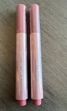 MCOBEAUTY LIP PLUMP 4-IN-1 HYDRATING LACQUER (DUSTY PINK)~ 2 Pack~ New Sealed