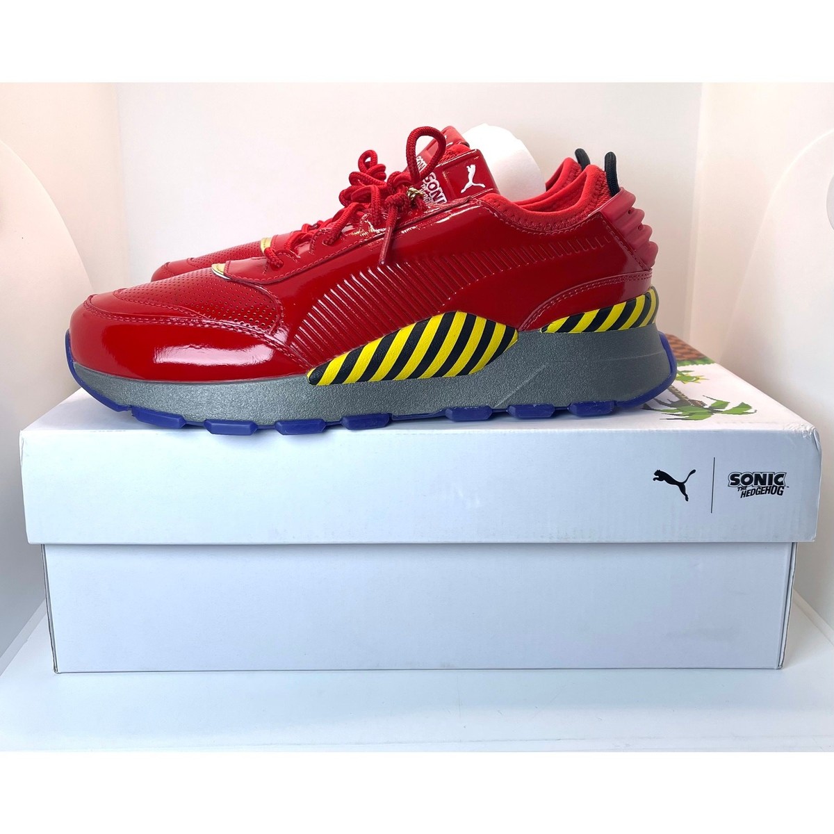 Sonic the Hedgehog x PUMA Red Shoes Sega Official Eggman