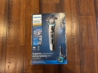 Philips S9987/85 Bluetooth Enabled Rechargeable Men's Electric Shaver NO CHARGER