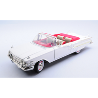 Chevrolet Impala 1960 White 1:18 Motormax Auto Stradali -D- Neues Modell
