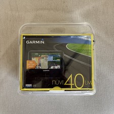 FACTORY NEW GARMIN NUVI 40LM 4.3 INCH PORTABLE GPS NAVIGATOR WITH LIFETIME MAPS