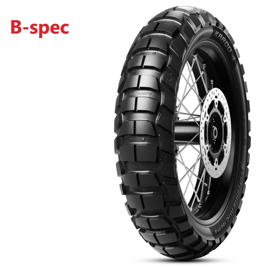 TYRE PAIR METZELER 120/70-19 60T + 150/70-17 69T KAROO 4 M+S - Image 12
