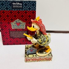Donald Duck Firefighter Disney Tradition Jim Shore With Box