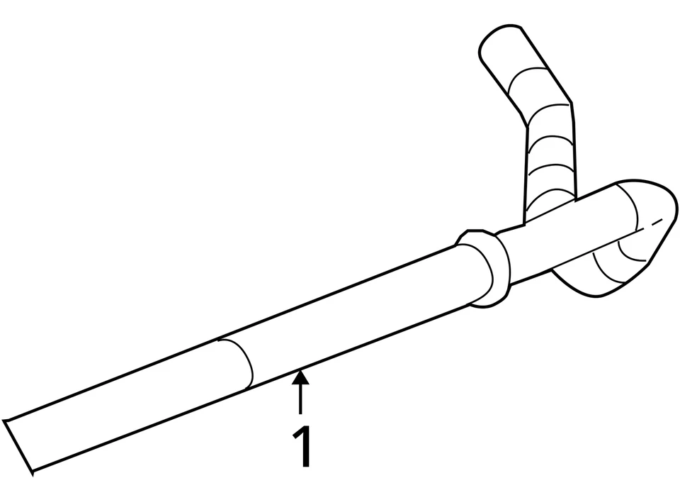 Barra estabilizadora delantera Dodge Avenger 2011-2014 OEM GIDVA Foto 3 de 3