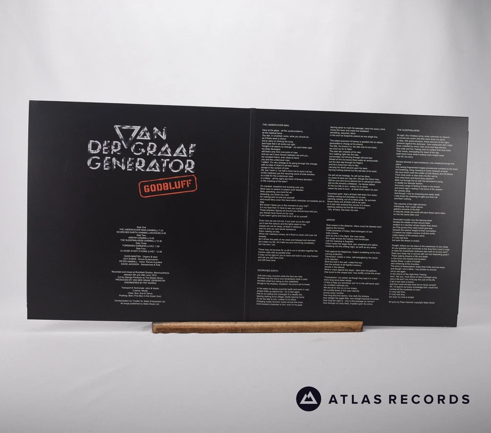 Van Der Graaf Generator Godbluff 180G Double LP Album Vinyl Record - NM/NM - Image 3 of 4