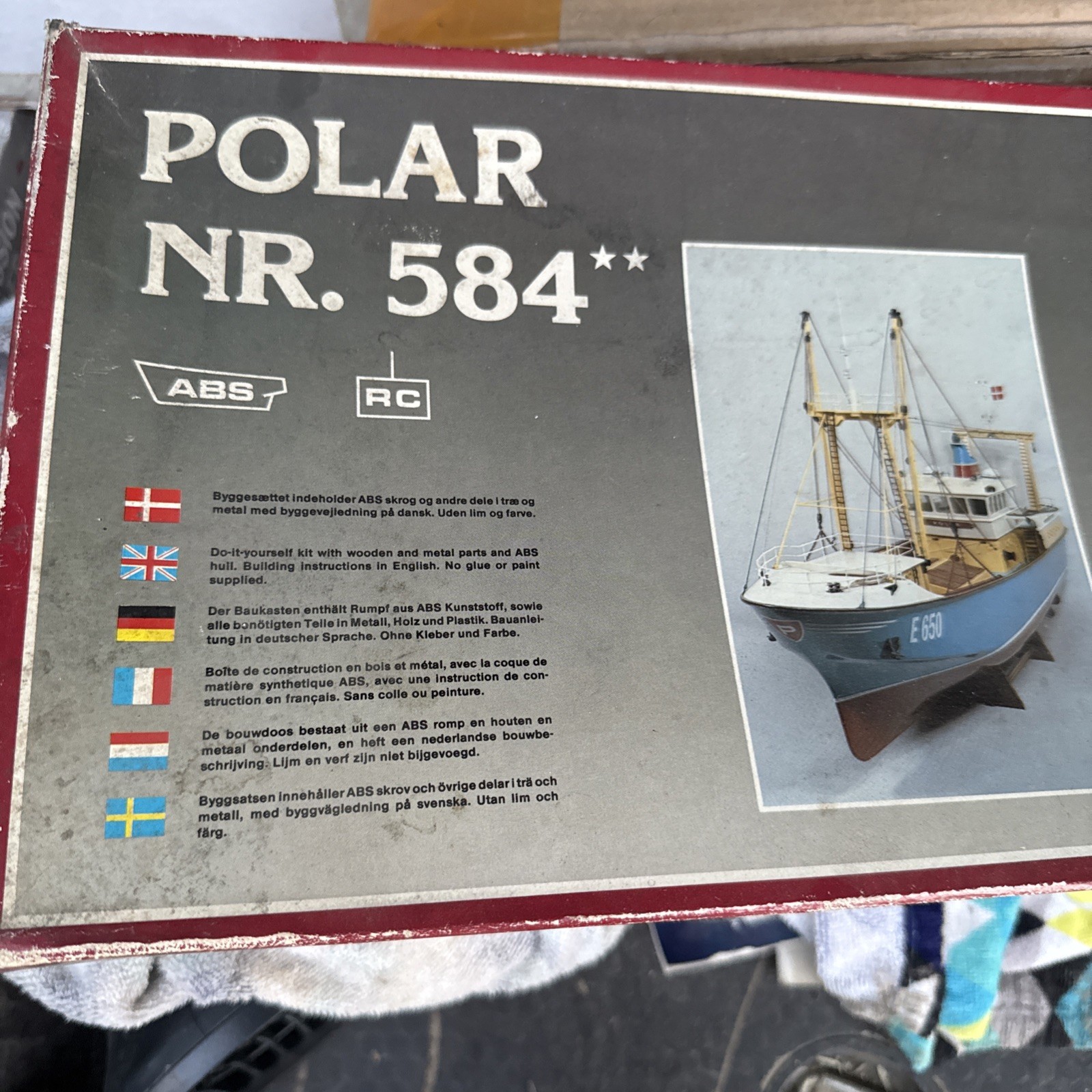 Billing Boats Polar NR. 584 Model Boat Kit ULTRA RARE! New