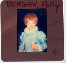 1960's Polly Bergen "PLAYHOUSE 90" ORIGINAL PHOTO 35MM SLIDE TRANSPARENCY #380