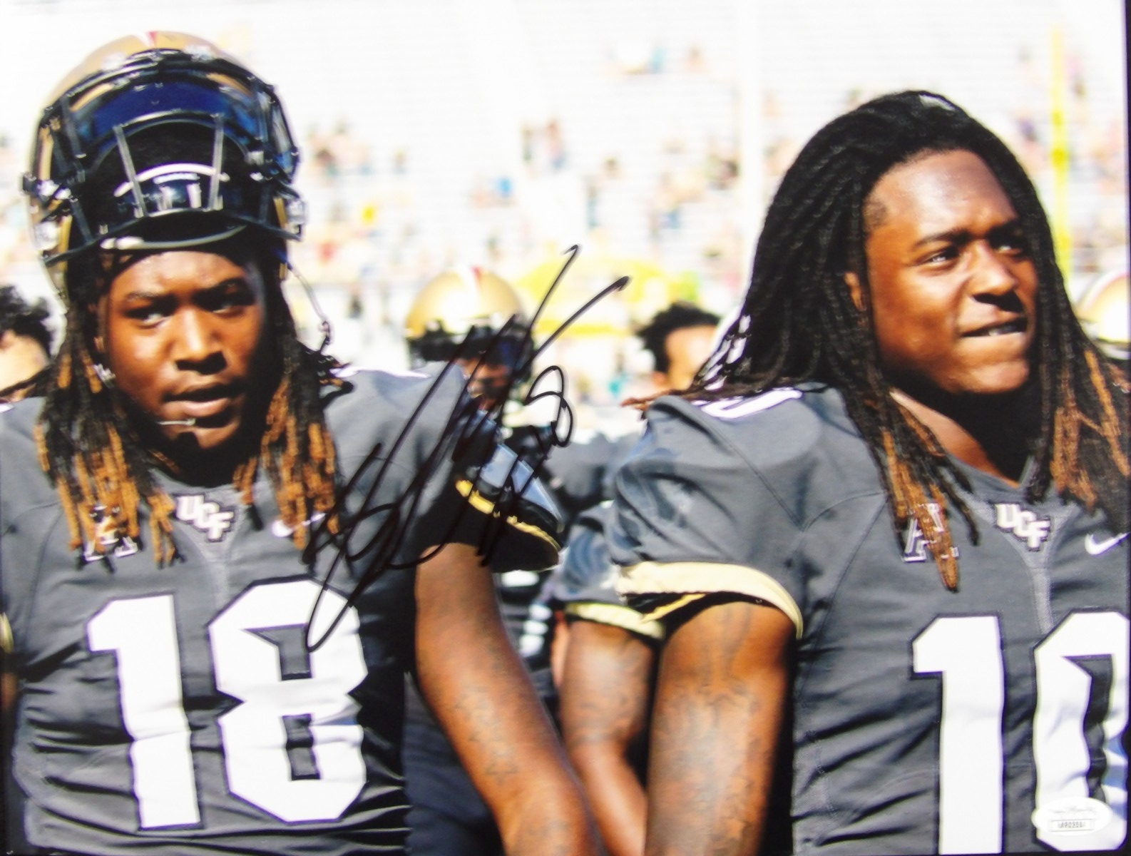 Shaquem Griffin Autographed Signed UCF Knights 11x14 Matte Photo JSA Authenticated 