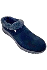 Minnetonka Women's Moccasin Slippers Emerson Black