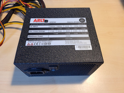 ARLT 500W PC-Netzteil (Modell GPT500S)