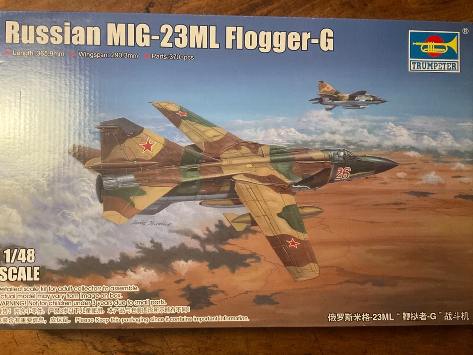 Russian MiG-23ML Flogger-G Trumpeter | No. 02855 | 1:48