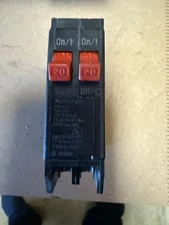 Westinghouse BR2020 Type BR 20-20 AMP Twin Pole