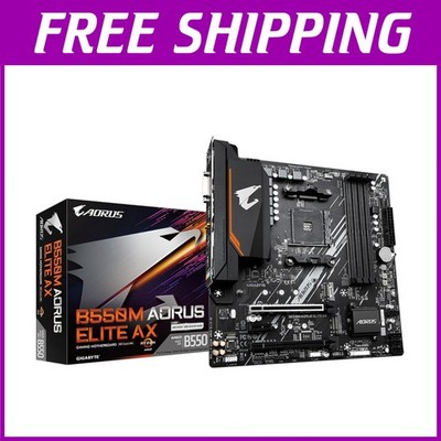 rev 1.3 AMD AM4 mATX Motherboard, Supports Ryzen 5=