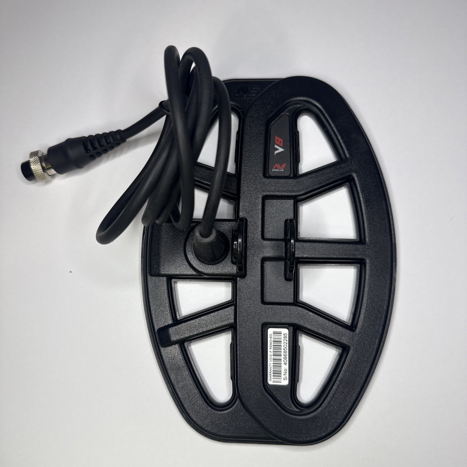 Minelab Vanquish V8 8" DD Search Coil With Coil Cover and Coil
