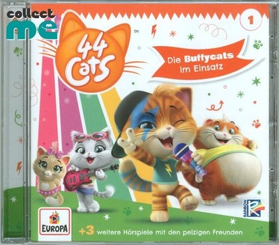CD 44 Cats - 1 Die Buffycats im Einsatz - Hörspiel-CD