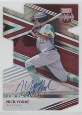 2020 Panini Elite Extra Edition 7/40 Nick Yorke #17 Auto 1v3