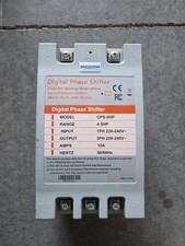 MOLLOM 3 Phase Converter, Digital Phase Shift 4KW 5HP 15Amps 220-240V,
