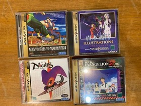 N1111-10 Sega Saturn Soft Virtual Fighters/Knights, Etc. 26 Points