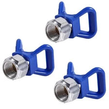 (3-Pack) 246215 7/8-inch Tip Guard Base G7/8 Tip Blue X Reversible Spray Tip ...