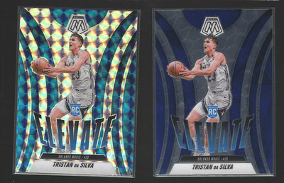 TRISTAN DA SILVA 2 Card Lot 2024-2025 Panini Mosaic Elevate Mosaic /Base #19