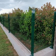 Pannello Recinzione Modulare Elettrosaldata VERDE cm 250 x 103 h