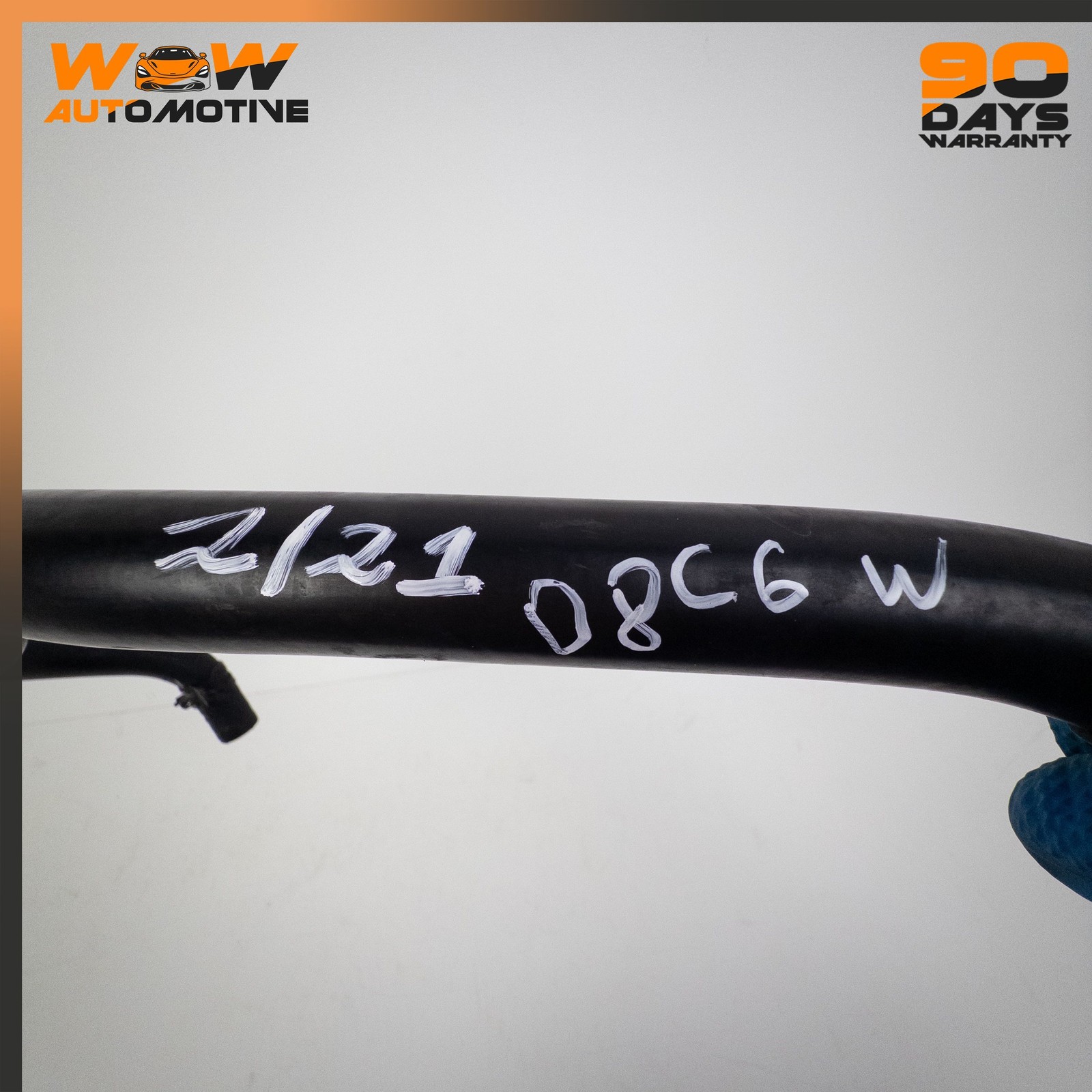 09-13 CHEVROLET CORVETTE C6 HVAC HEATER ENGINE COMPARTMENT INLET HOSE PIPE OEM