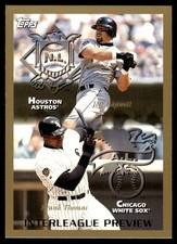 Jeff Bagwell / Frank Thomas IPV 1998 Topps #480 MLB READ FREE SHIP AutographDen
