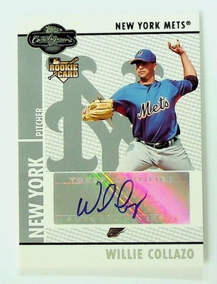 Willie Collazo New York Mets 2008 Co-Signers Topps RC Auto #101